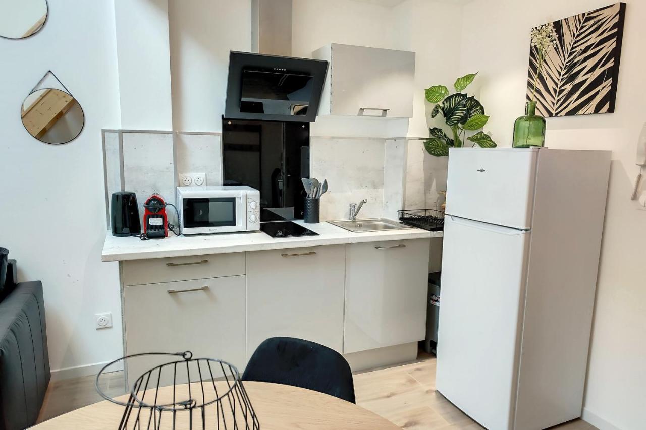 Sublime Appart Renove Duplex Centre Ville 4Pers Wifi 圣康坦 外观 照片