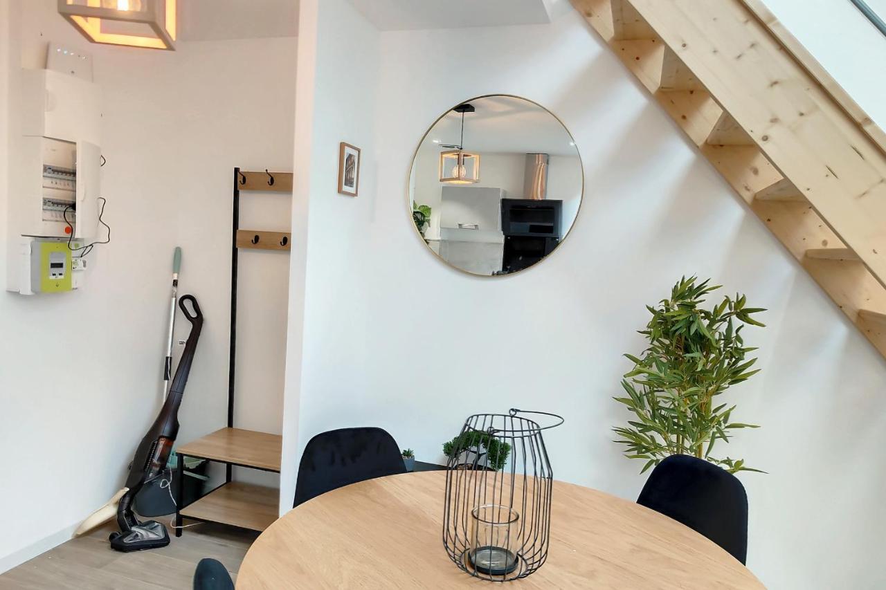 Sublime Appart Renove Duplex Centre Ville 4Pers Wifi 圣康坦 外观 照片