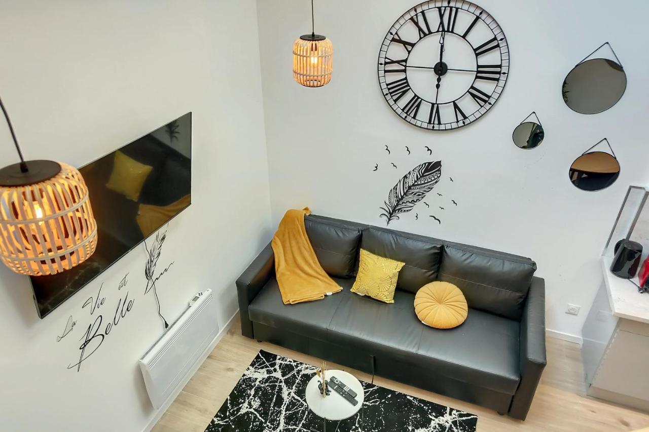 Sublime Appart Renove Duplex Centre Ville 4Pers Wifi 圣康坦 外观 照片
