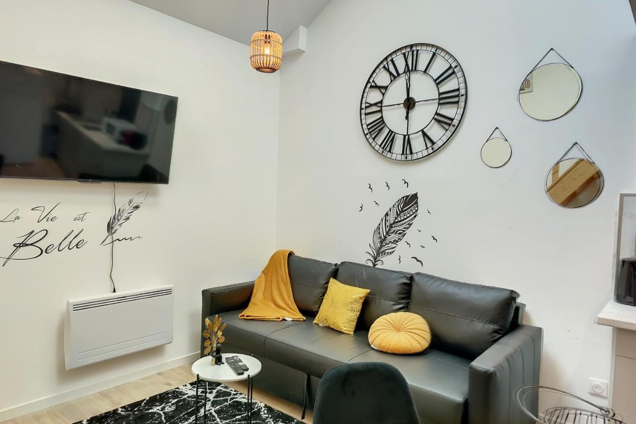 Sublime Appart Renove Duplex Centre Ville 4Pers Wifi 圣康坦 外观 照片