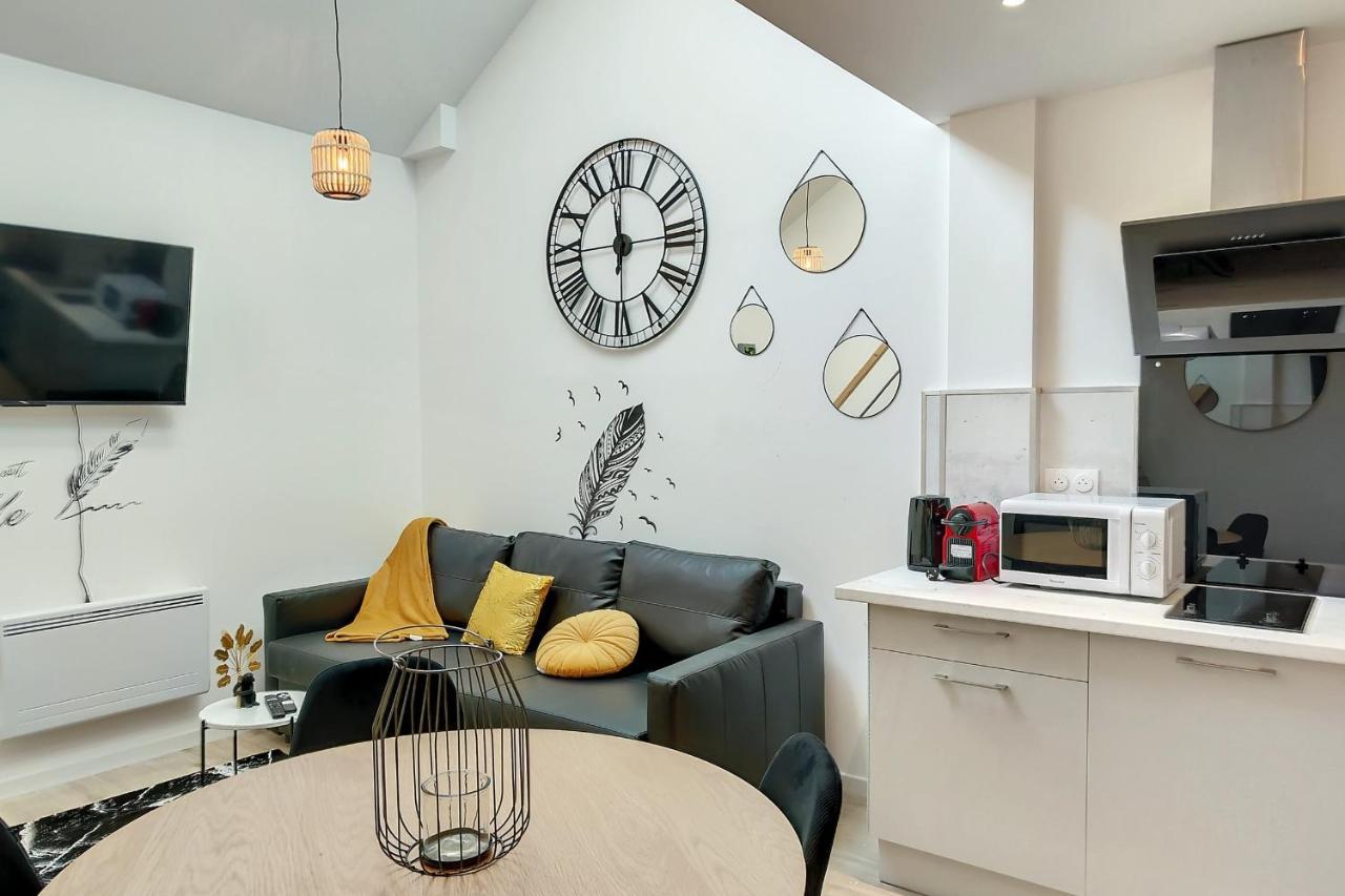 Sublime Appart Renove Duplex Centre Ville 4Pers Wifi 圣康坦 外观 照片