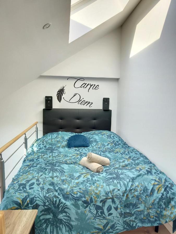 Sublime Appart Renove Duplex Centre Ville 4Pers Wifi 圣康坦 外观 照片