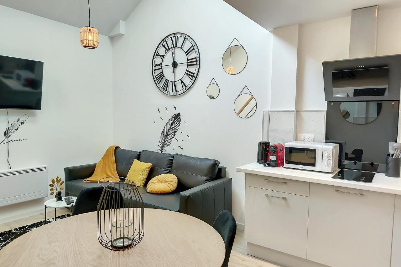 Sublime Appart Renove Duplex Centre Ville 4Pers Wifi 圣康坦 外观 照片